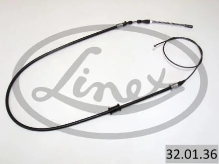 Трос ручника (R) Opel Vectra A 1.4-1.8i 88-95 (2079/1022mm) LINEX 32.01.36