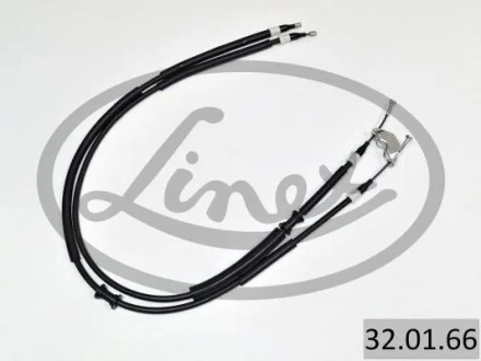 Трос ручника Chevrolet Corsa/Opel Astra G 00- (1254/1060+1254/1060) (к-кт) LINEX 32.01.66