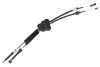 Трос кулисы Renault Megane III 08- (6-МКПП) (1225+1140mm) LINEX 35.44.24 (фото 1)