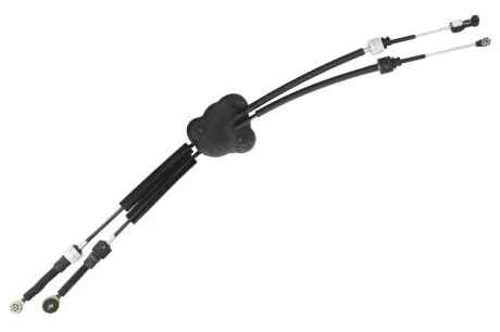 Трос кулисы Renault Megane III 08- (6-МКПП) (1225+1140mm) LINEX 35.44.24