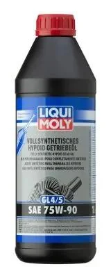 Олива трансмісійна SAE 75W-90 Vollsynthetisches Hypoid Getriebeoil GL-4 / 5 1 л LIQUI MOLY 1024 (фото 1)