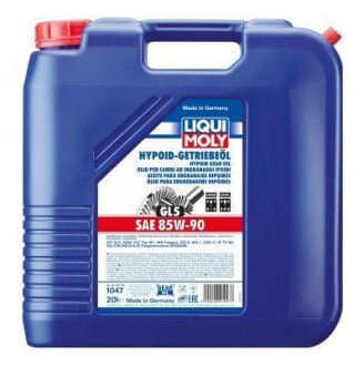 Олива трансмісійна Hypoid-Getriebeol GL5 85W-90 20L LIQUI MOLY 1047