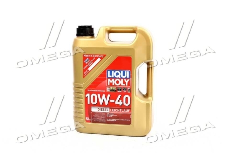 Масла моторные Diesel Leichtlauf 10W-40 (Канистра 5л) LIQUI MOLY 1387 (фото 1)