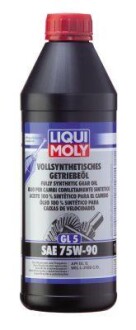 Олива трансмісійна Vollsynthetisches Getriebeoil GL5 75W-90 1L LIQUI MOLY 1414