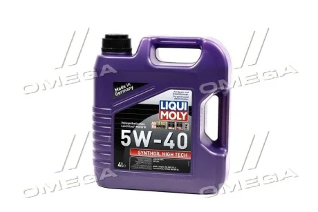 Масло моторное Liqui Moly Synthoil High Tech 5W-40 (Канистра 4л)) LIQUI MOLY 1915/2194