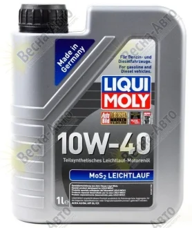 Масло моторное Liqui Moly MoS2 Leichtlauf 10W-40 (1 л) LIQUI MOLY 1930