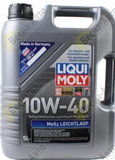 Масло моторное Liqui Moly MoS2 Leichtlauf 10W-40 (5 л) LIQUI MOLY 1931