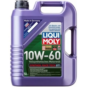 Масло моторное Liqui Moly Synthoil Race Tech GT1 10W-60 (5 л) LIQUI MOLY 1944