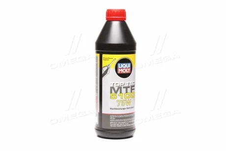 Трансмиссионное масло Liqui Moly TOP TEC MTF 5100 GL-4 75W минеральное 1 л LIQUI MOLY 20842