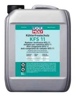 Антифриз концентрат G11 синій 5л LIQUI MOLY 21150