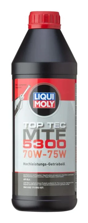 Трансмиссионное масло Liqui Moly TOP TEC MTF 5300 GL-4 70W / 75W синтетическое 1 л LIQUI MOLY 21359 (фото 1)