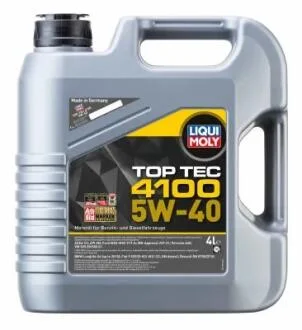 Масла моторные Top Tec 4100 5W-40 4л LIQUI MOLY 2195
