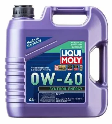 ОЛИВА МОТОРНА SYNTHOIL ENERGY 0W-40 4Л LIQUI MOLY 2451 (фото 1)