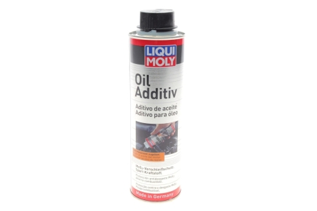 АНТИФРИКЦІЙНА ПРИСАДКА ДО МОТОРНОЇ ОЛИВИ З MoS2 OIL ADDITIV 0,3Л LIQUI MOLY 2500