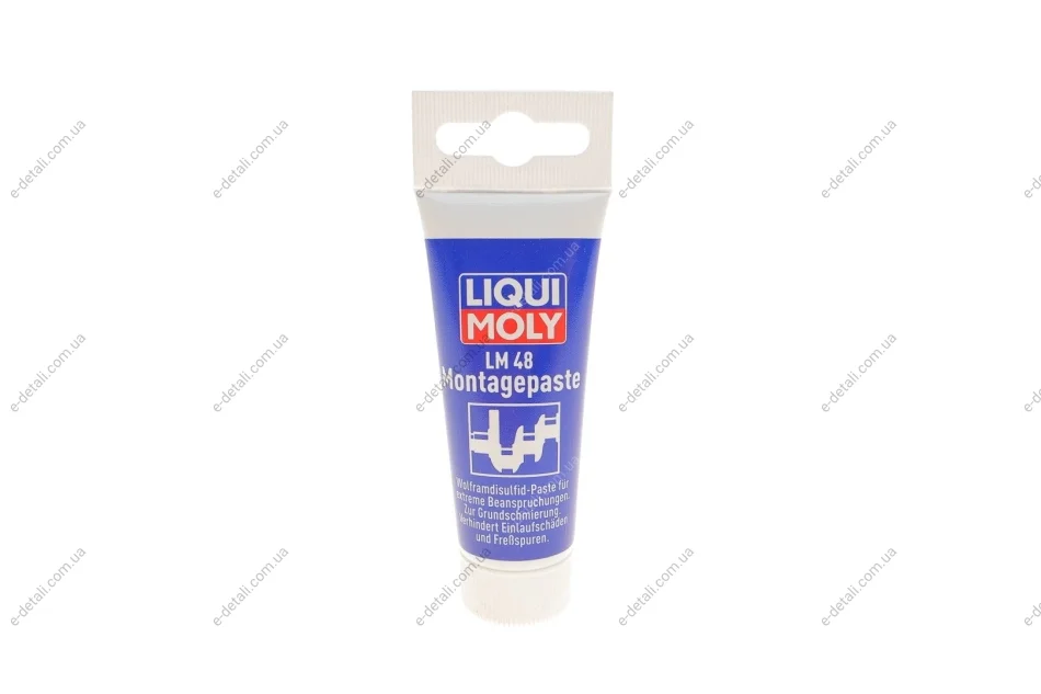 Паста монтажная для высоких нагрузок LM 48 Montagepaste (50ml) (для подшипников скольжения) LIQUI MOLY 3010 (фото 1)