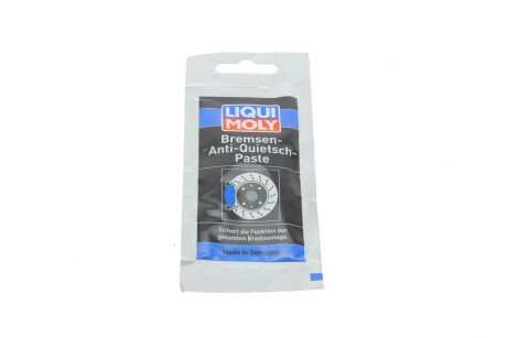 Смазка жаропрочная для тормозной системы Bremsen Anti-Quietsch Paste (10 ml) (7585=) LIQUI MOLY 3078