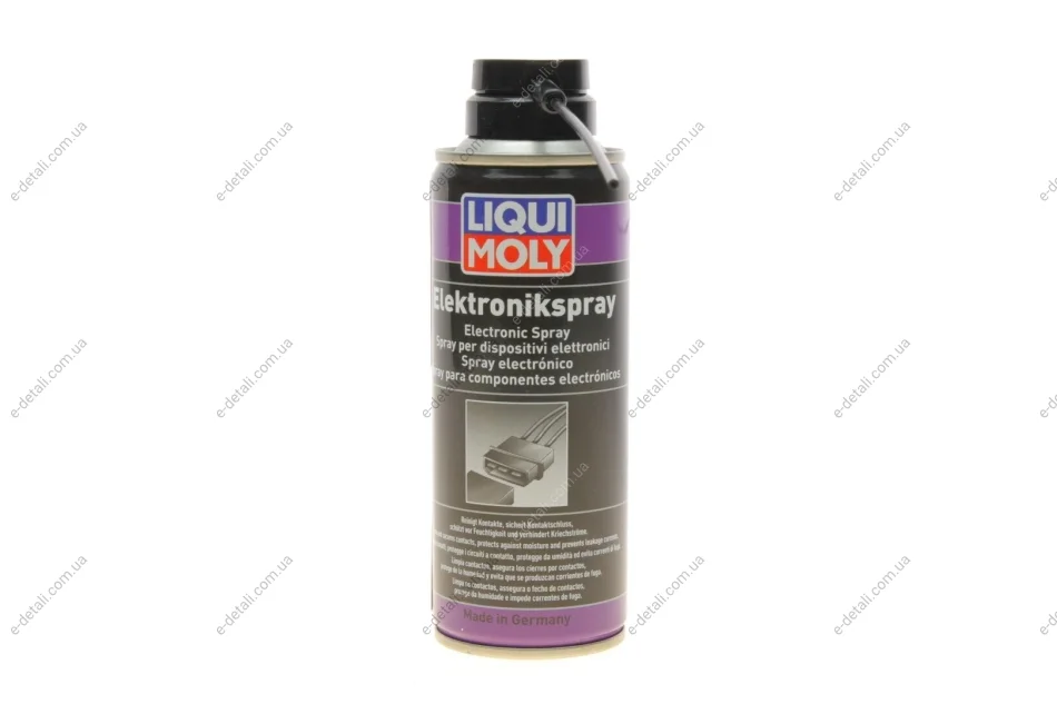 Змазка (спрей) для електроконтактів і клем Electronic Spray (200ml) LIQUI MOLY 3110 (фото 1)