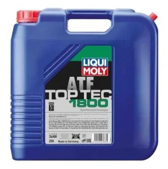 Олива трансмісійна ATF TopTec ATF 1800, 20л. LIQUI MOLY 3688
