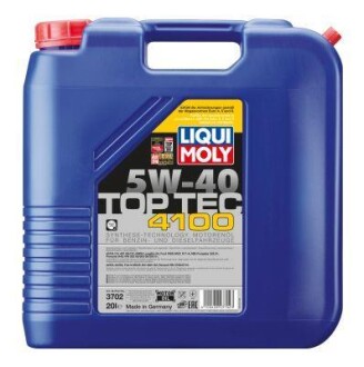 Масло моторное Top Tec 4100 5W-40 (20 л) LIQUI MOLY 3702