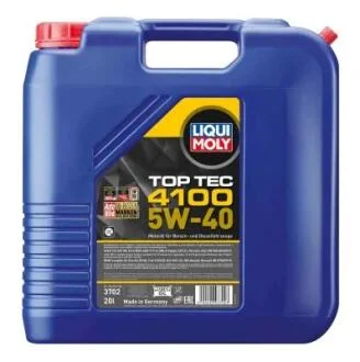Масло моторное Liqui Moly Top Tec 4100 5W-40 (20 л) LIQUI MOLY 3702