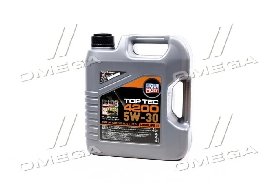 Масло моторное Liqui Moly Top Tec 4200 5W-30 (4 л) LIQUI MOLY 3715 (фото 1)