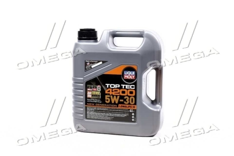 Олива моторна TopTec 4200 LongLife III 5W-30, 4л. LIQUI MOLY 3715