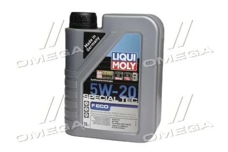 Масла моторные Liqui Moly Special Tec ECO 5W-20 (Канистра 1л) LIQUI MOLY 3840