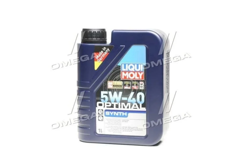 Олива моторна Liqui Moly OPTIMAL SYNTH 5W-40 (Каністра 1л) LIQUI MOLY 3925 (фото 1)