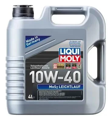 Масло моторное MoS2 Leichtlauf 10W-40 4л LIQUI MOLY 6948 (фото 1)