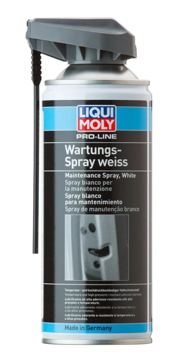 БЕЛОЕ МАСЛО-СПРЕЙ ЧТО ОТШТОВЛЯЕТ ГРУЗЬ PRO-LINE WARTUNGS-SPRAY WEISS 0 LIQUI MOLY 7387 (фото 1)