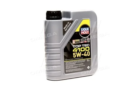Масло моторное Liqui Moly Top Tec 4100 5W-40 (1 л) LIQUI MOLY 7500