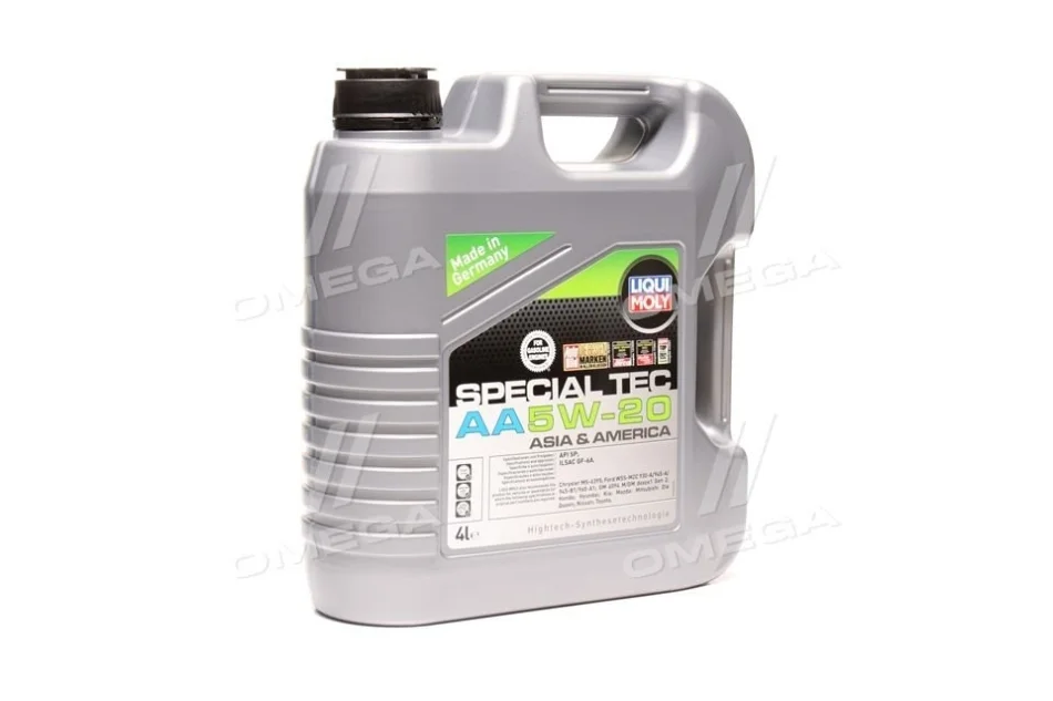 Масла моторные Liqui Moly Special TEC AA 5W-20 (Канистра 4л) LIQUI MOLY 7621/7658 (фото 1)