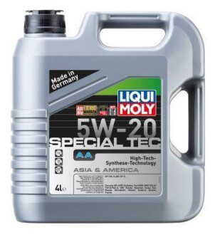 Масла моторные Special Tec AA 5W-20 4л LIQUI MOLY 7658