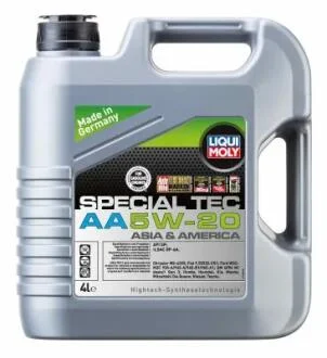Масла моторные Special Tec AA 5W-20 4л LIQUI MOLY 7658