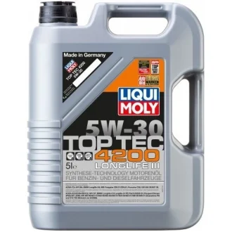 Масло моторное Liqui Moly Top Tec 4200 5W-30 (5 л) LIQUI MOLY 7661