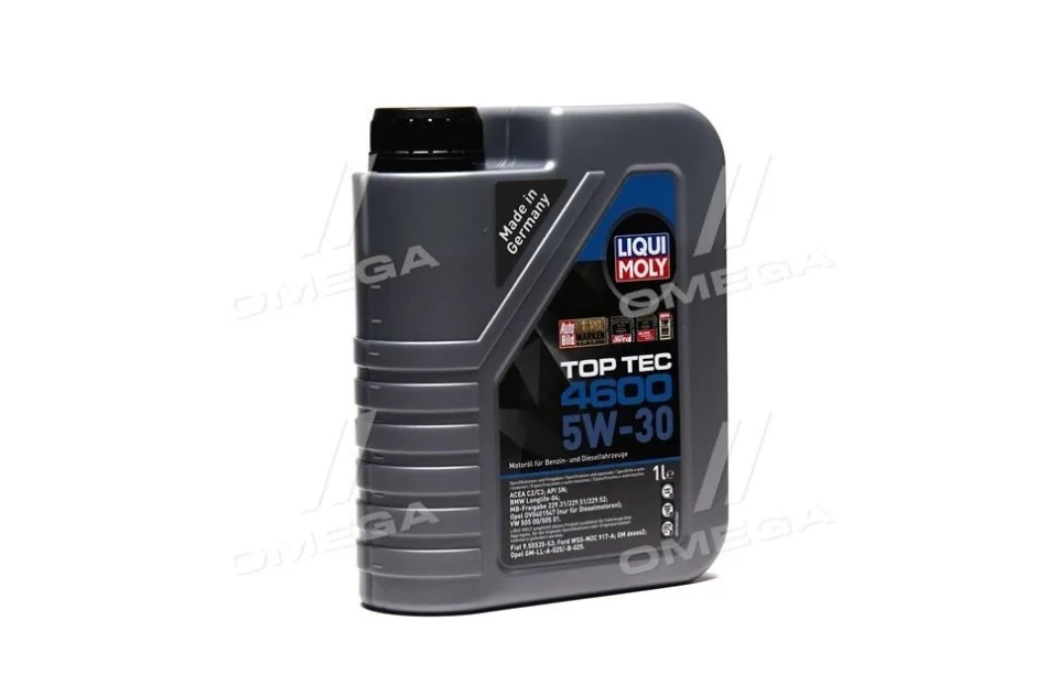Олива моторна Liqui Moly TOP TEC 4600 5W-30 (Каністра 1л) LIQUI MOLY 8032 (фото 1)