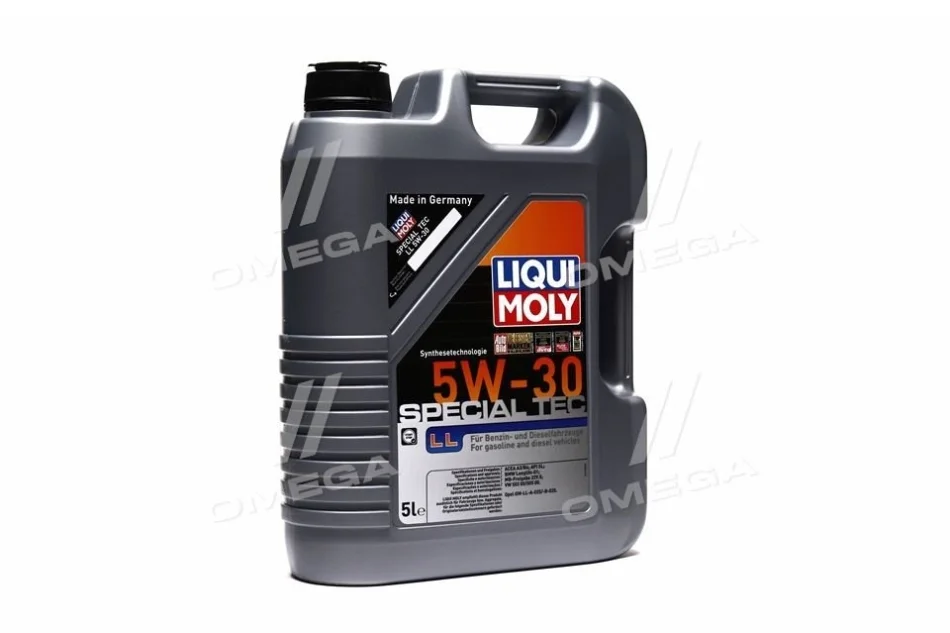 Масла моторные Liqui Moly SPECIAL TEC LL 5W-30 (Канистра 5л) LIQUI MOLY 8055 (фото 1)