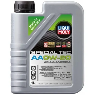 Масло моторное Liqui Moly Special Tec AA 0W-20 (1 л) LIQUI MOLY 8065