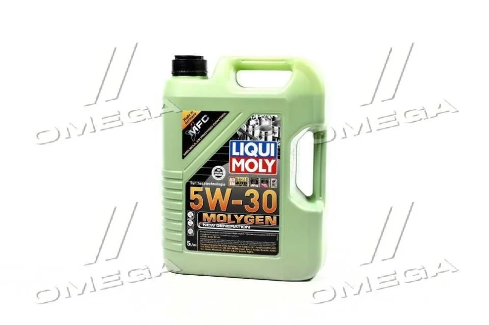 Масло моторное Liqui Moly Molygen New Generation 5W-30 (Канистра 5л) LIQUI MOLY 9043/9952 (фото 1)