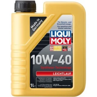 Масло моторное Liqui Moly Leichtlauf 10W-40 (1 л) LIQUI MOLY 9500