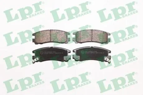 Гальмівні колодки дискові LPR 05P043