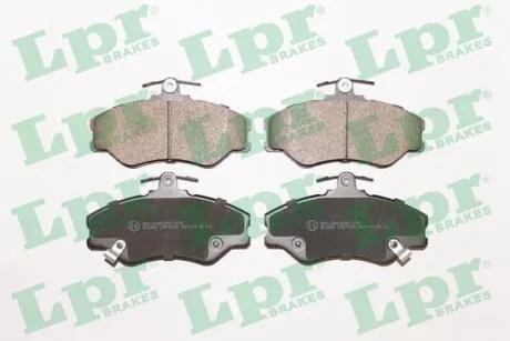 Комплект тормозных колодок из 4 шт. дисков LPR 05P1009