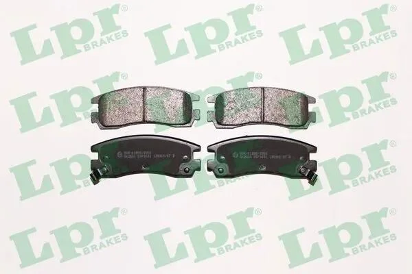 Гальмівні колодки дискові LPR 05P1031 (фото 1)