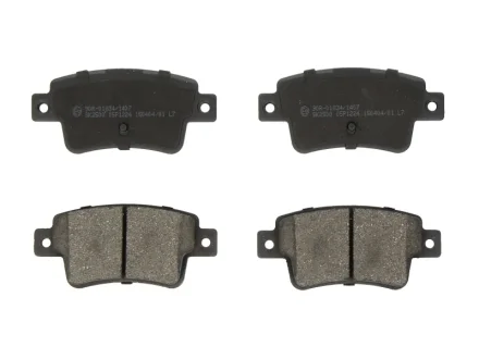 Колодки гальмівні дискові задні FIAT Grande Punto 05-10, Linea 07-18; OPEL Corsa D 06-15 LPR 05P1224