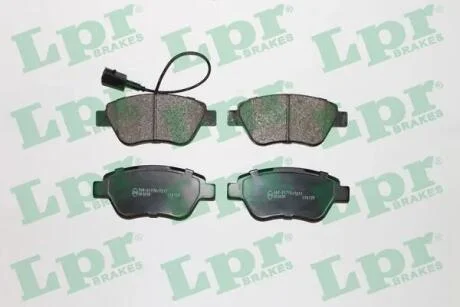 Комплект тормозных колодок из 4 шт. дисков LPR 05P1225
