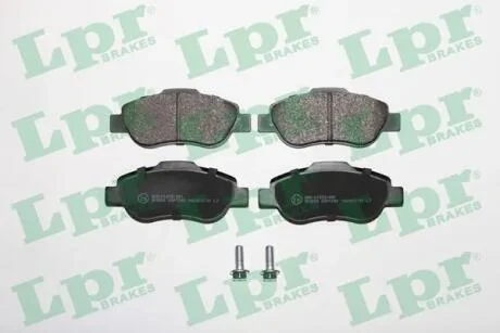 Колодки гальмівні дискові передні FIAT Panda 03-12 LPR 05P1240