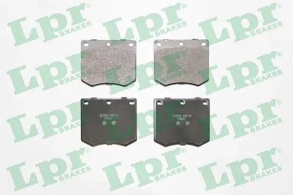 Гальмівні колодки дискові LPR 05P126 (фото 1)