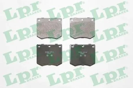 Гальмівні колодки дискові LPR 05P126