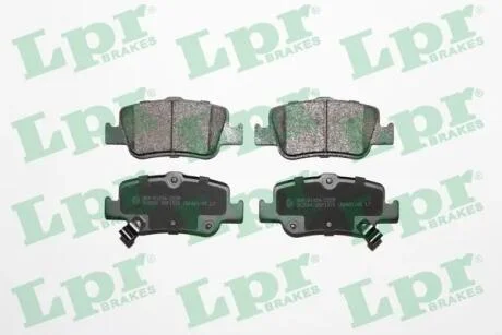 Гальмівні колодки, дискові LPR 05P1315