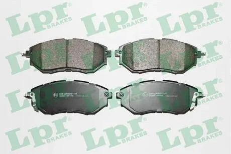 Гальмівні колодки дискові LPR 05P1402